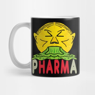 Anti Big Pharma Vomit Mug